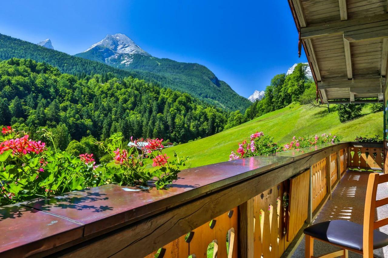 Alpenferienwohnungen Wiesenlehen Berchtesgaden Zewnętrze zdjęcie
